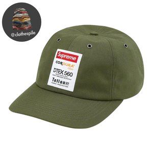 Cordura Teflon Label 6-Panel Olive